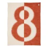 8 huopa 130x180 mm terrakotta