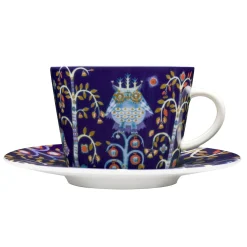 Kahvi/cappuccinokuppi 0,2l sininen