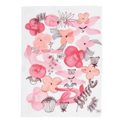 Keittiöpyyhe 50x70cm Roosa nauha
