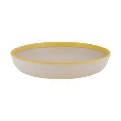 Kulho/lautanen 22cm beige-keltainen