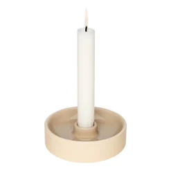 Kynttilänjalka 11x3,5 cm beige