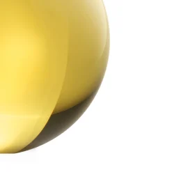 Lasipallo 5cm auringonkeltainen