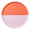 Tarjotin 35cm 2-väri pinkki-punainen